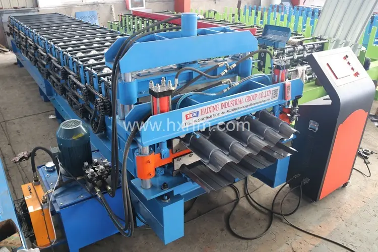 Roofing Sheet Roll Forming Machine Price - - HAIXING-2 2