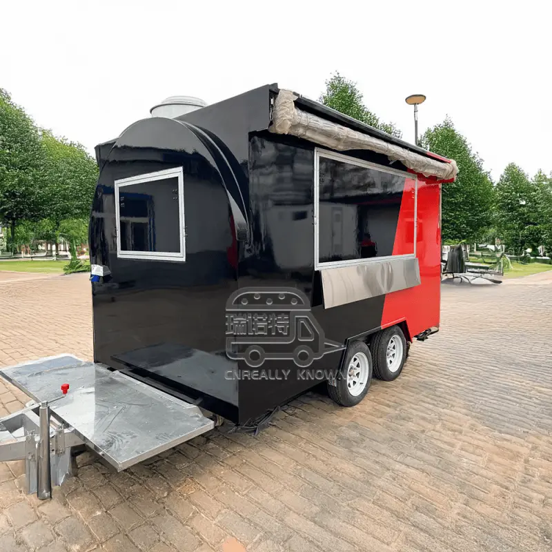 Mini remorque alimentaire CE /DOT/ VIN/ ISOcompany 3