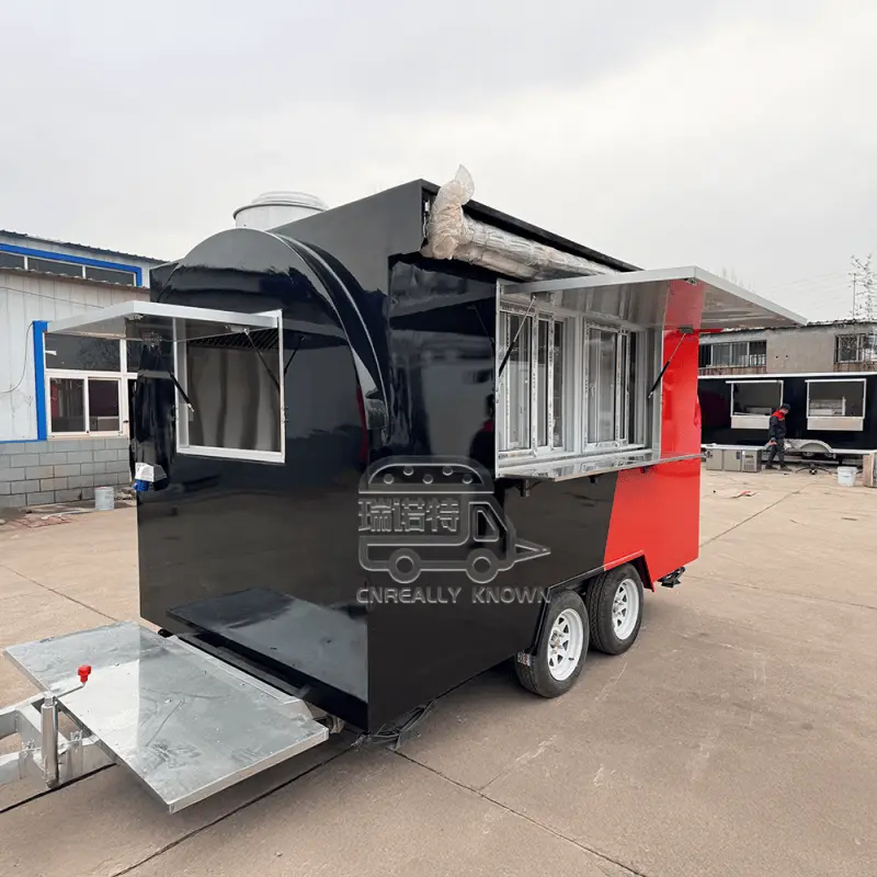 Mini remorque alimentaire CE /DOT/ VIN/ ISOcompany 4