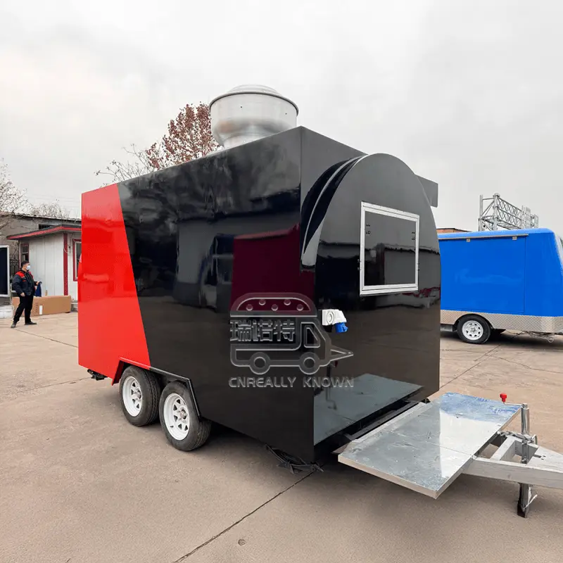 Mini remorque alimentaire CE /DOT/ VIN/ ISOcompany 7