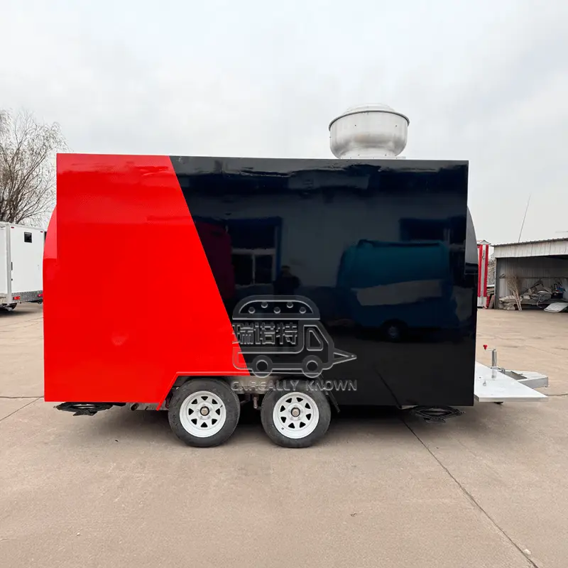 Mini remorque alimentaire CE /DOT/ VIN/ ISOcompany 8