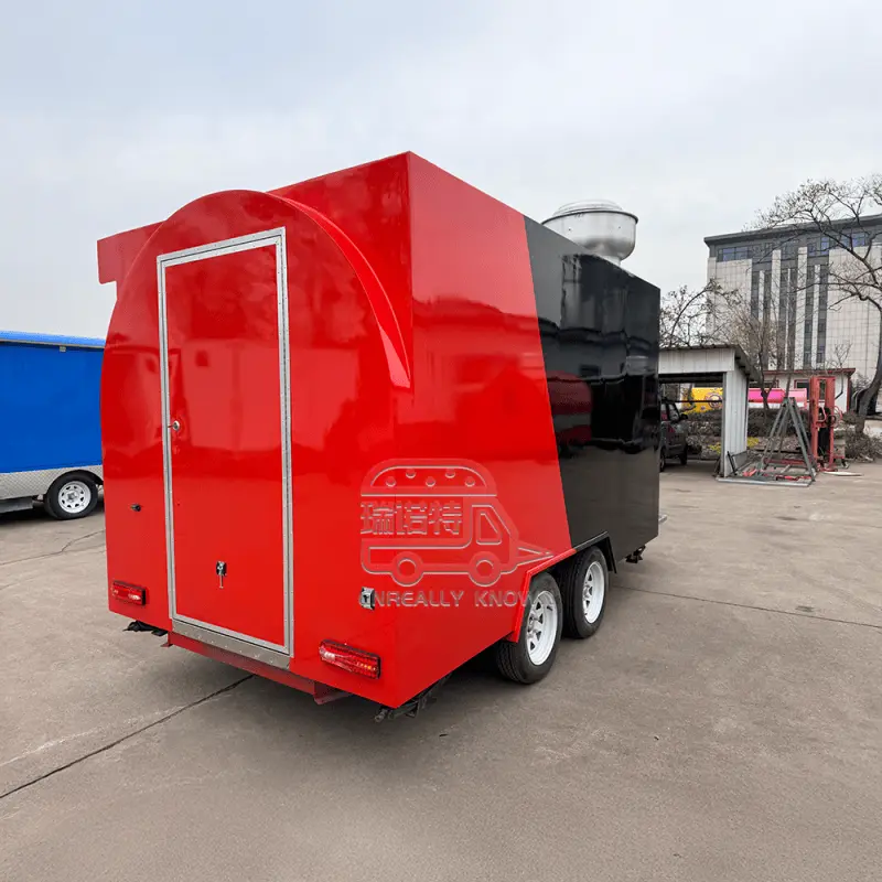 Mini remorque alimentaire CE /DOT/ VIN/ ISOcompany 9