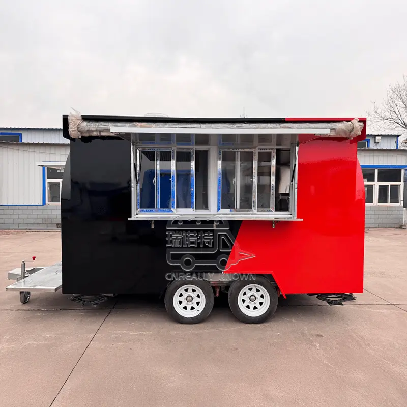 Mini remorque alimentaire CE /DOT/ VIN/ ISOcompany 10