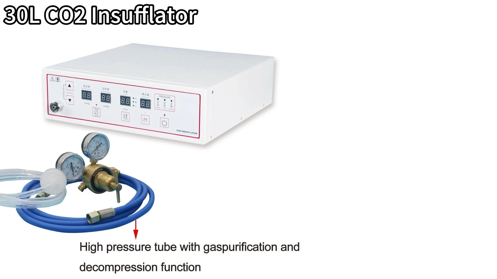 Insuflador de CO2 30L para endoscopia | Interno 1