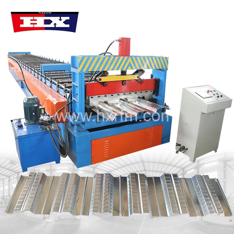 Máquina formadora de rolos para decks de aço 1