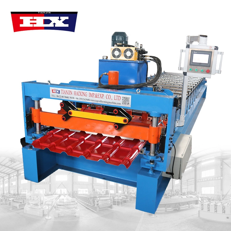 glazed roof tile machine 1