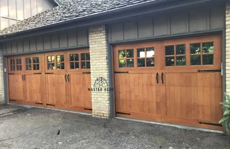 China fornecedor de carruagem de madeira porta de garagem alumínio 1