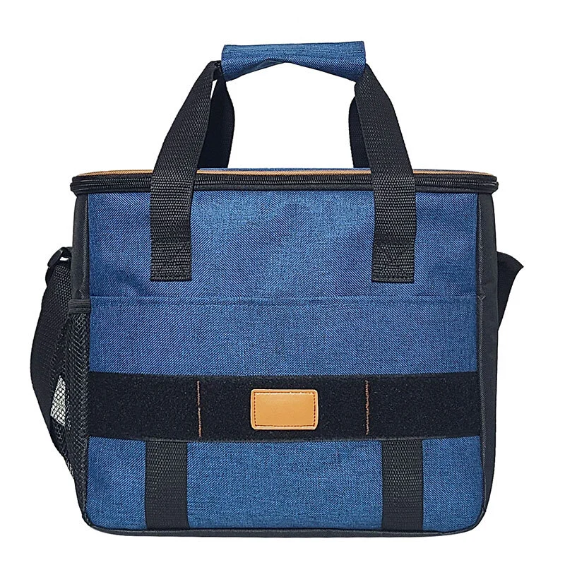 Factory Custom  beach  weekender Collapsible picnic food delivery wine thermal ice lunch cooler bag 1