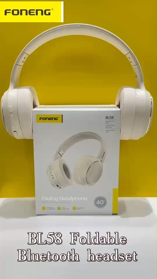 foneng卸売Bluetooth折りたたみ式ヘッドフォンBL58 1