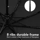 Folding Sun Umbrella Available for Specifications and Quantities by Blueprint Umbrella 8