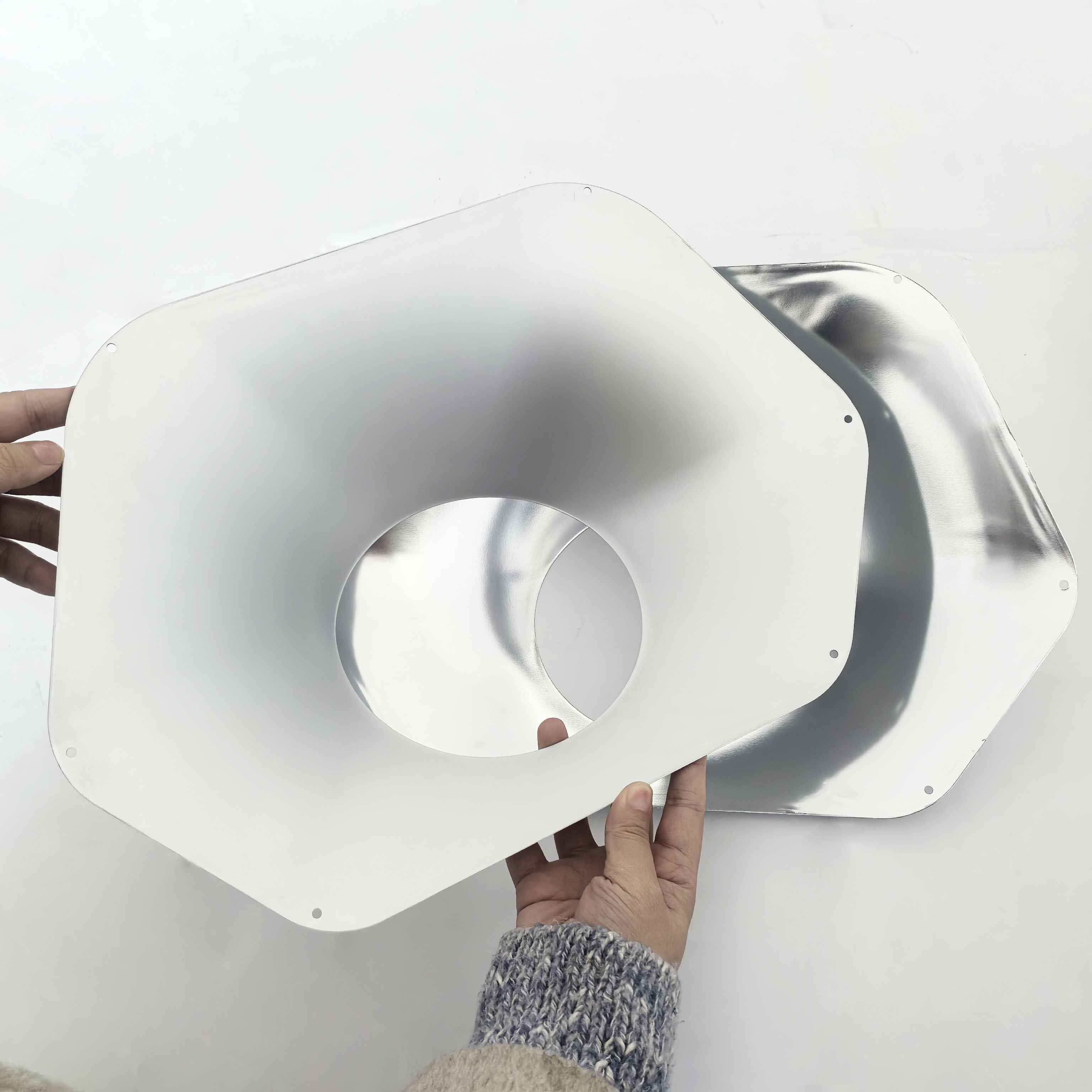 Sheet Metal 5052 Aluminum Deep Drawing Fabrication for Light Housing 3