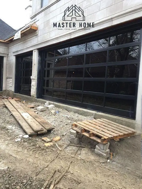 Anodized Aluminum Garage Door - - Master Home 4