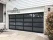 Black Aluminum and Glass Garage Door by Master Home 4