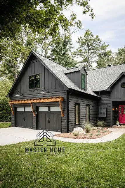 Solid Timber Garage Doors - - Master Home 4