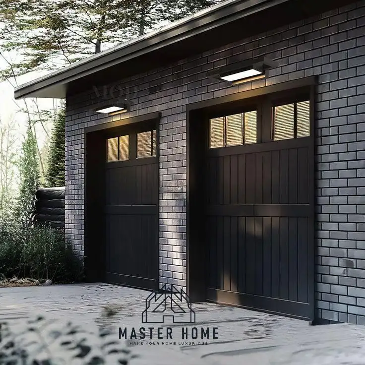 Wooden Panel Garage Doors by Master Home 3