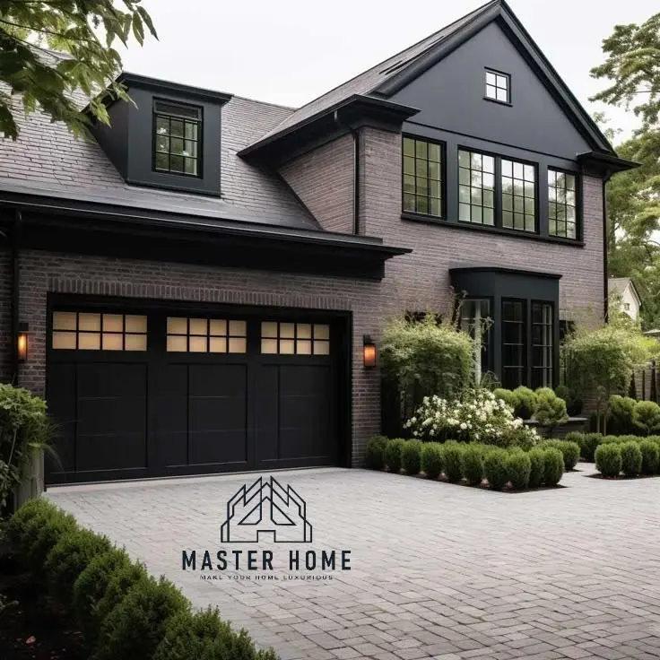 Master Home Custom Modern Villa House aislada Automática Roll up Garage Puerta Fabricante en venta 1