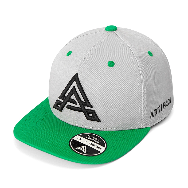 6-panel Performance Embroidery baseball cap Two-Tone Snapback Flatbill Hat 1
