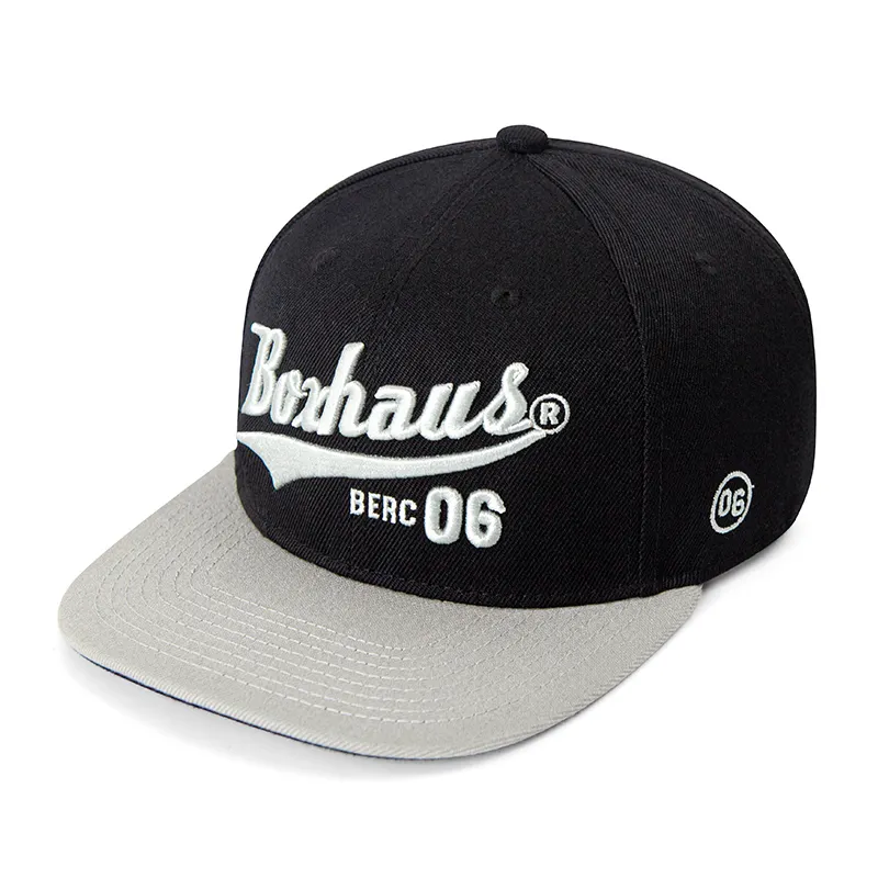 Flat Brim Snapback Cap by TANGREN-1 2