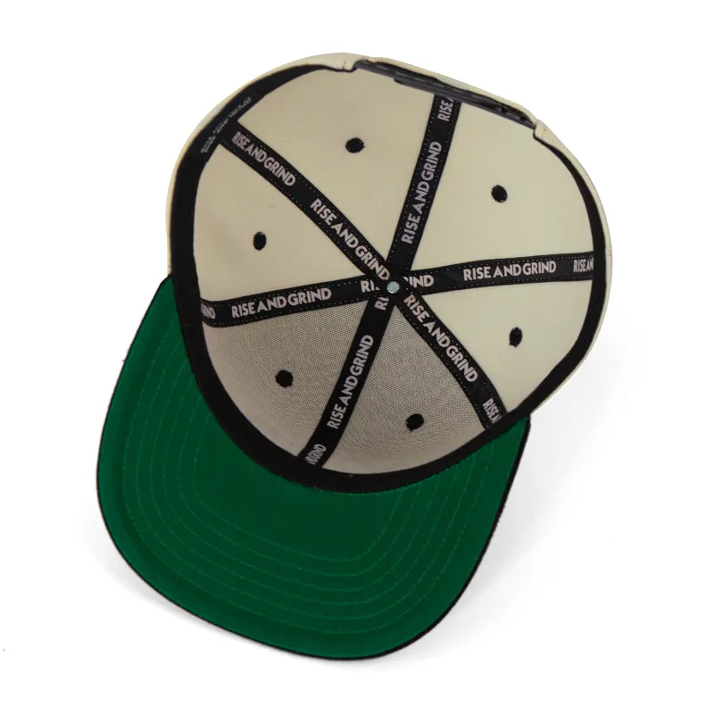 Black Flat Bill Snapback - - TANGREN-5 5