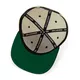 Black Flat Bill Snapback - - TANGREN-5 5