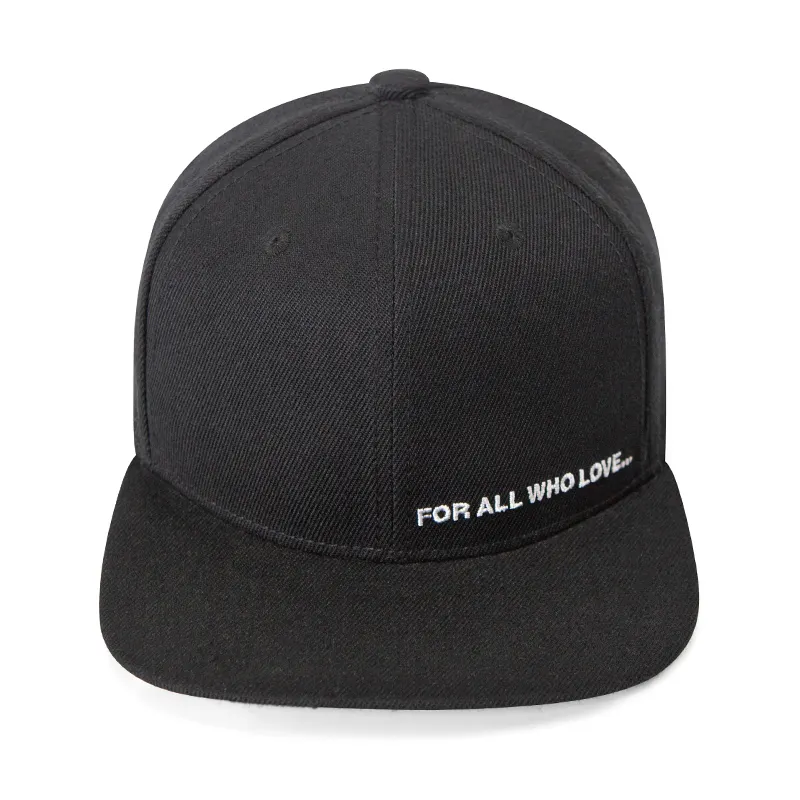 Flat Brim Snapback Cap - - TANGREN-3 2