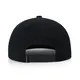 Black Flat Bill Snapback - - TANGREN-3 4