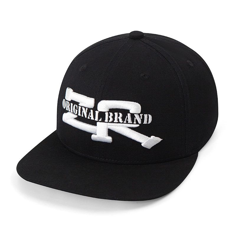 ricamo 3d personalizzato BRIM BRIM REGOLABILE BASEBALL SNAPBACK HACK 1