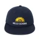 Black Flat Bill Snapback - - TANGREN-1 12