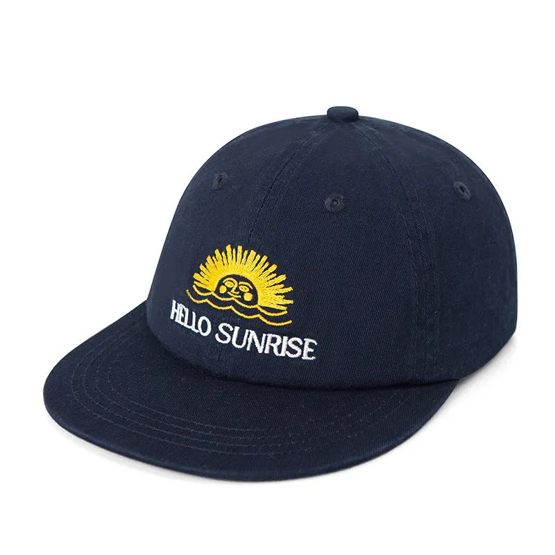Black Flat Bill Snapback - - TANGREN-1 13