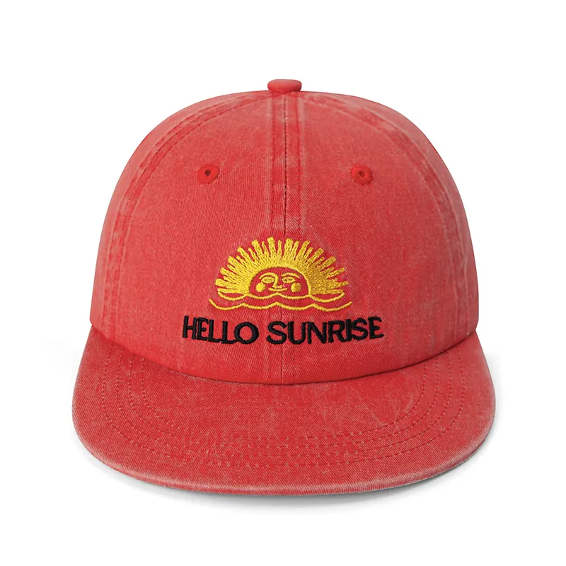 Black Flat Bill Snapback - - TANGREN-1 11