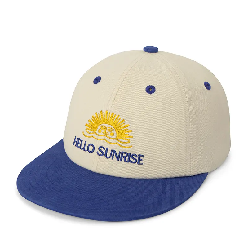 Black Flat Bill Snapback - - TANGREN-1 3