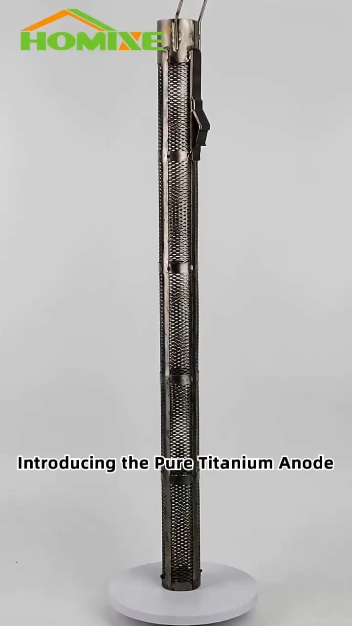 GR2 titanium anode mesh basket for electroplate titanium basket 1