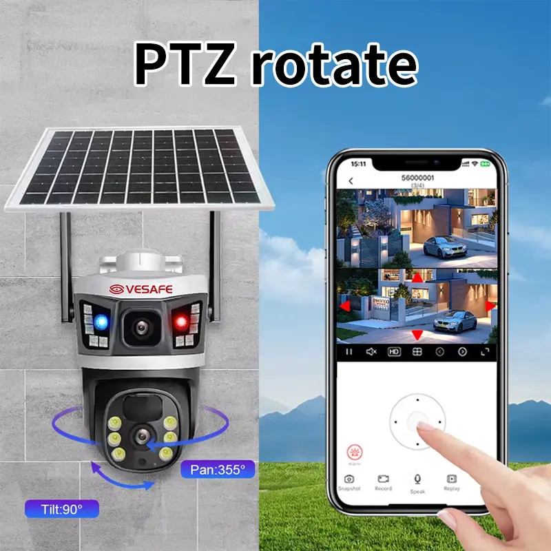 4g Solar Camera - for Industry - VESAFE 5