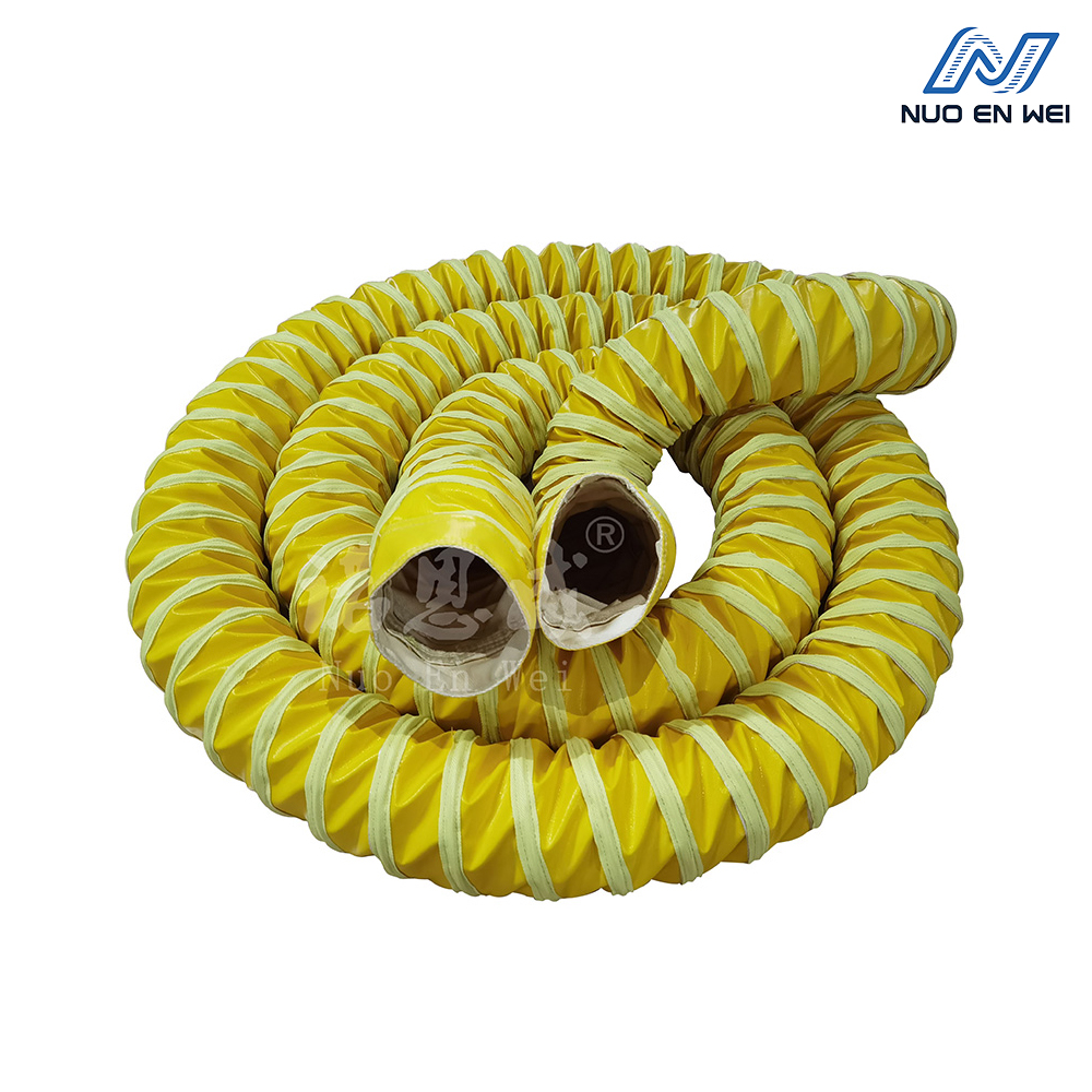 Conducto flexible resistente al vapor a alta temperatura para refinar metal 1
