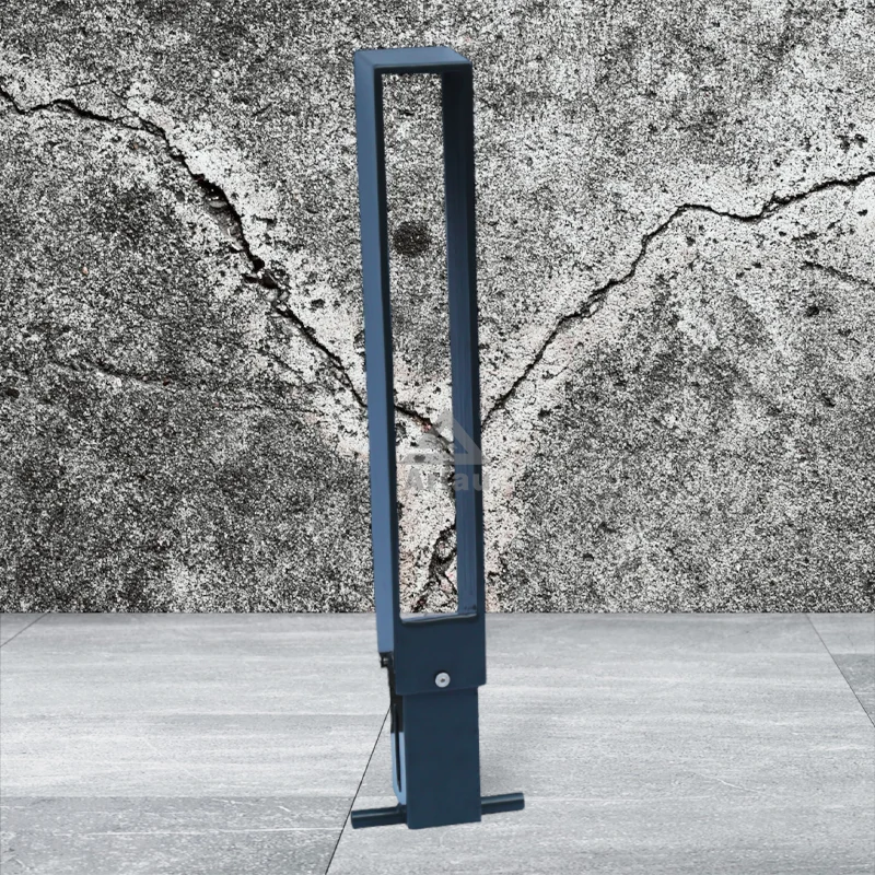 Customized cast aluminum bicycle rack for urban roads 1