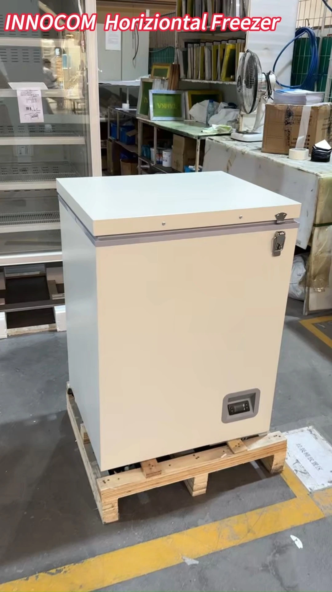 Medical Cryogenic Equipment -60°C Ultra 105L Horizontal Cold Freezer 1