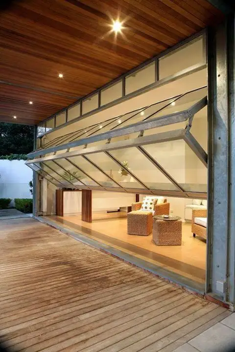 Modern Aluminum Garage Door Cost by Master Home 6