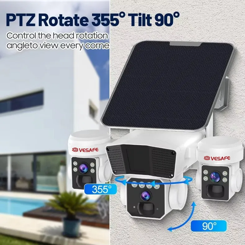 Solar Camera Surveillance - for Home - VESAFE 7