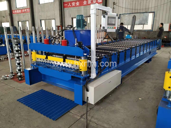 Máquina de formação de telhado galvanizado corrugado 3
