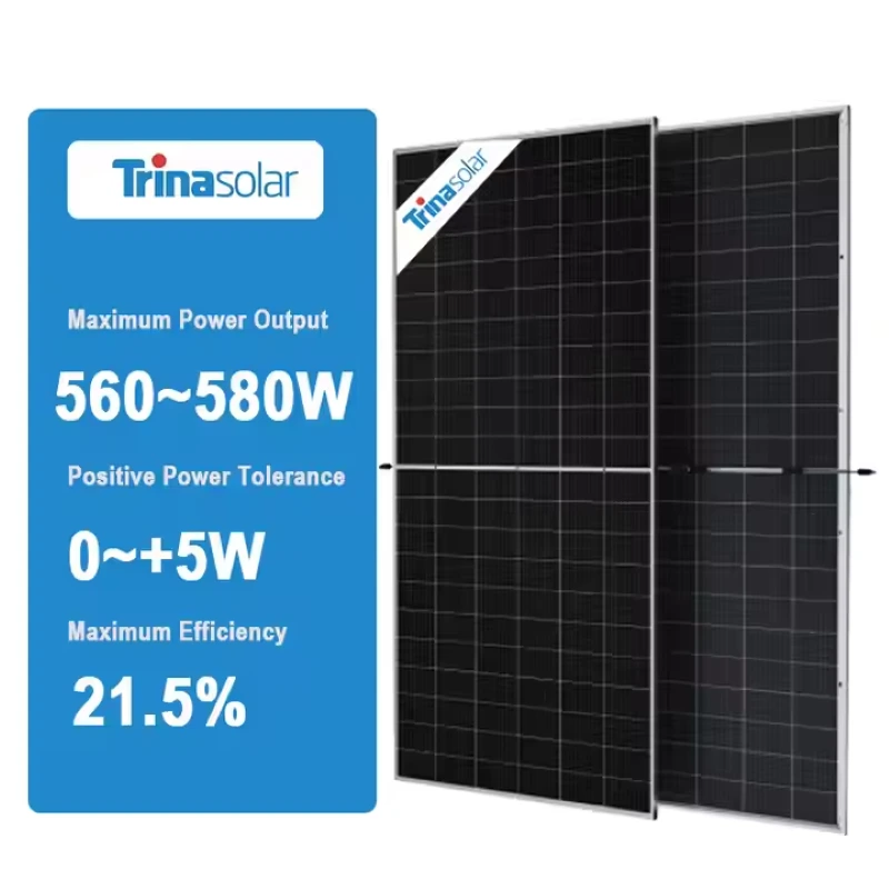 Trina Solar TSM-DEG19RC.20 560-580W Vertex PVE BIFACIAL PANLO Solar Trina con alta eficiencia 1
