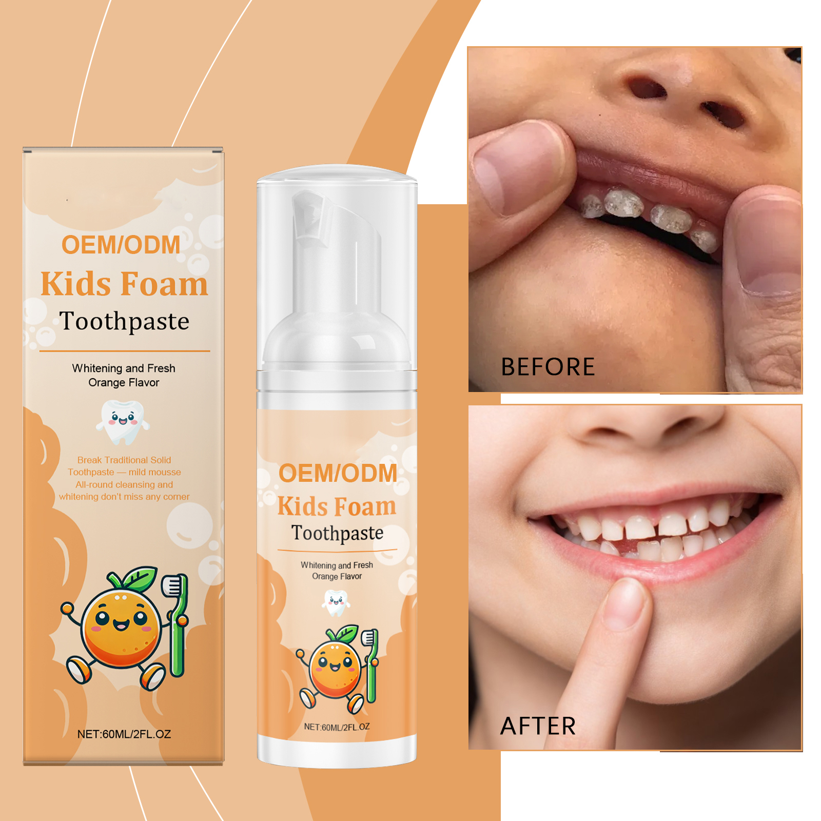 Kids Foam Clean Toothpaste 2