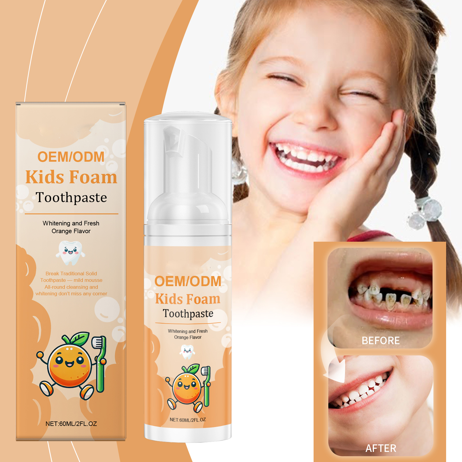 Kids Foam Clean Toothpaste 3