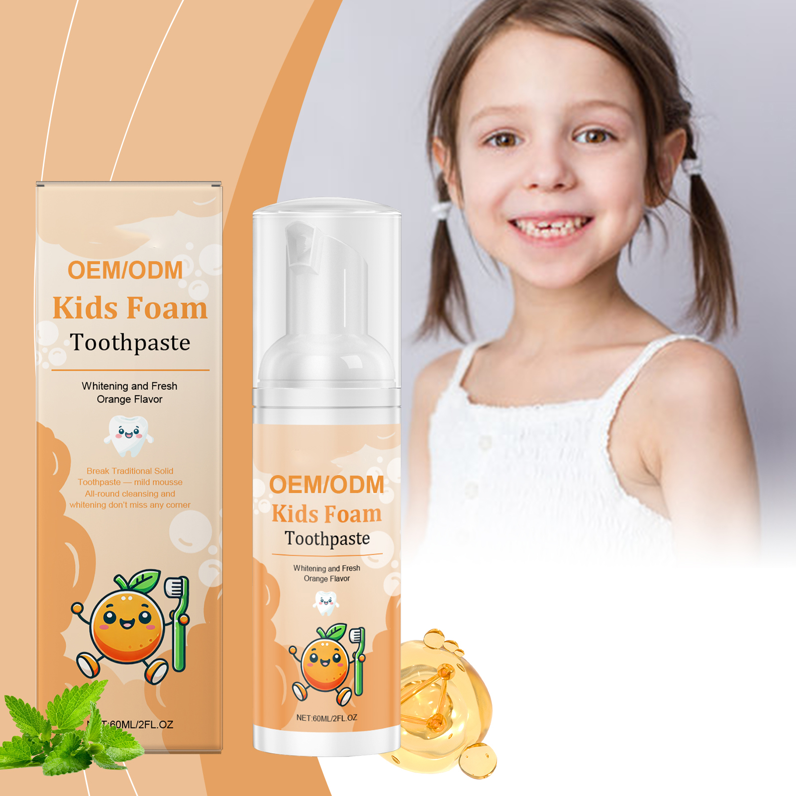 Kids Foam Clean Toothpaste 4