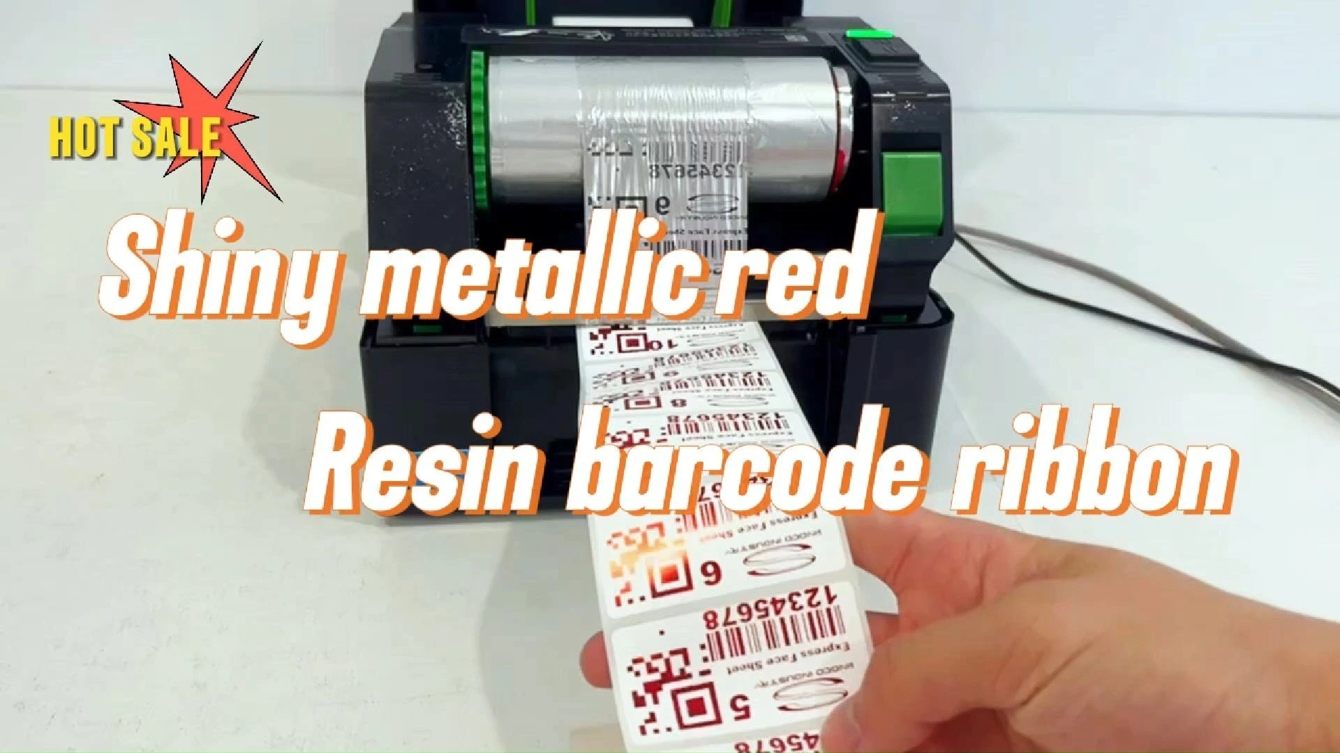 Metallic Red Resin Foil Customize For Industrial High Quality Printing 1