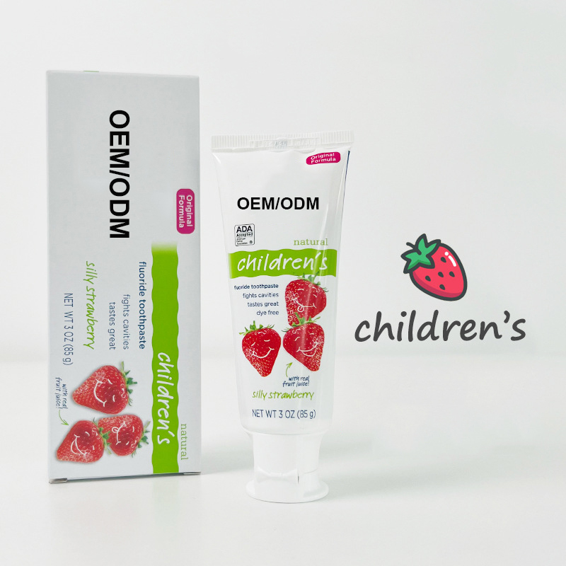Fluorinated Fruit Children's Toothpaste 4