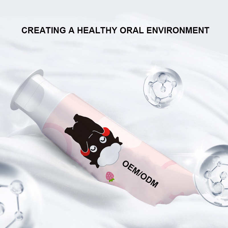 Fruit flavored xylitol probiotic children's toothpaste 4