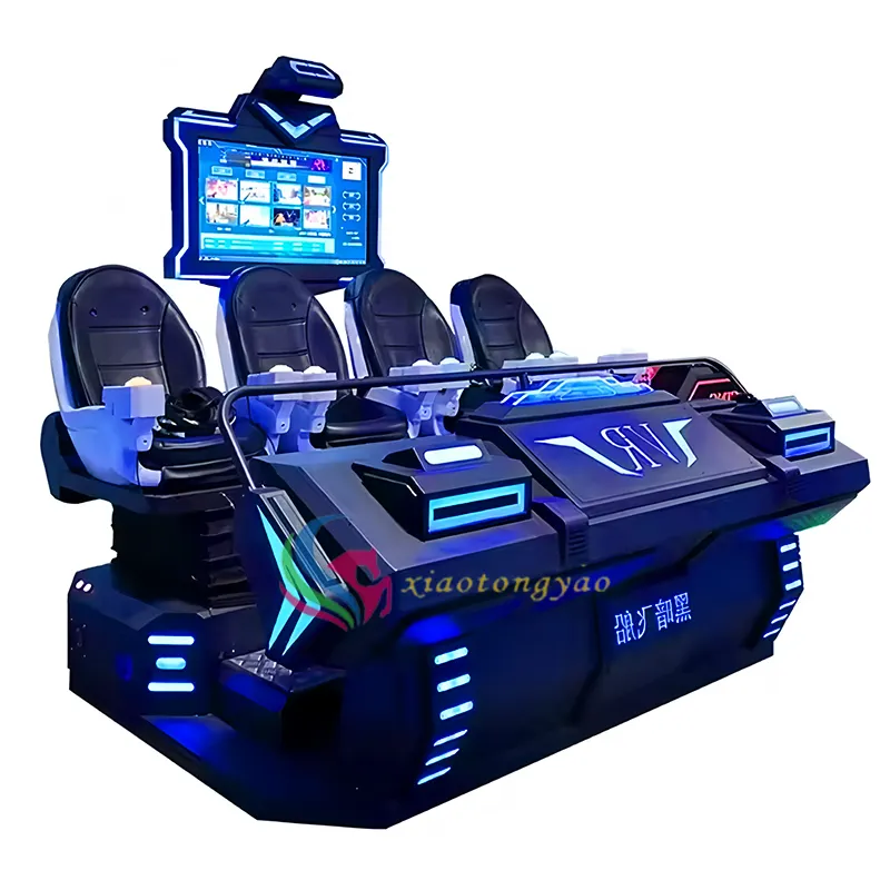 Commercial Outdoor Playground Equipment Manufacturers Xiao Tong Yao 9D VR Simulator Wholesale - XiaoTongYao 3