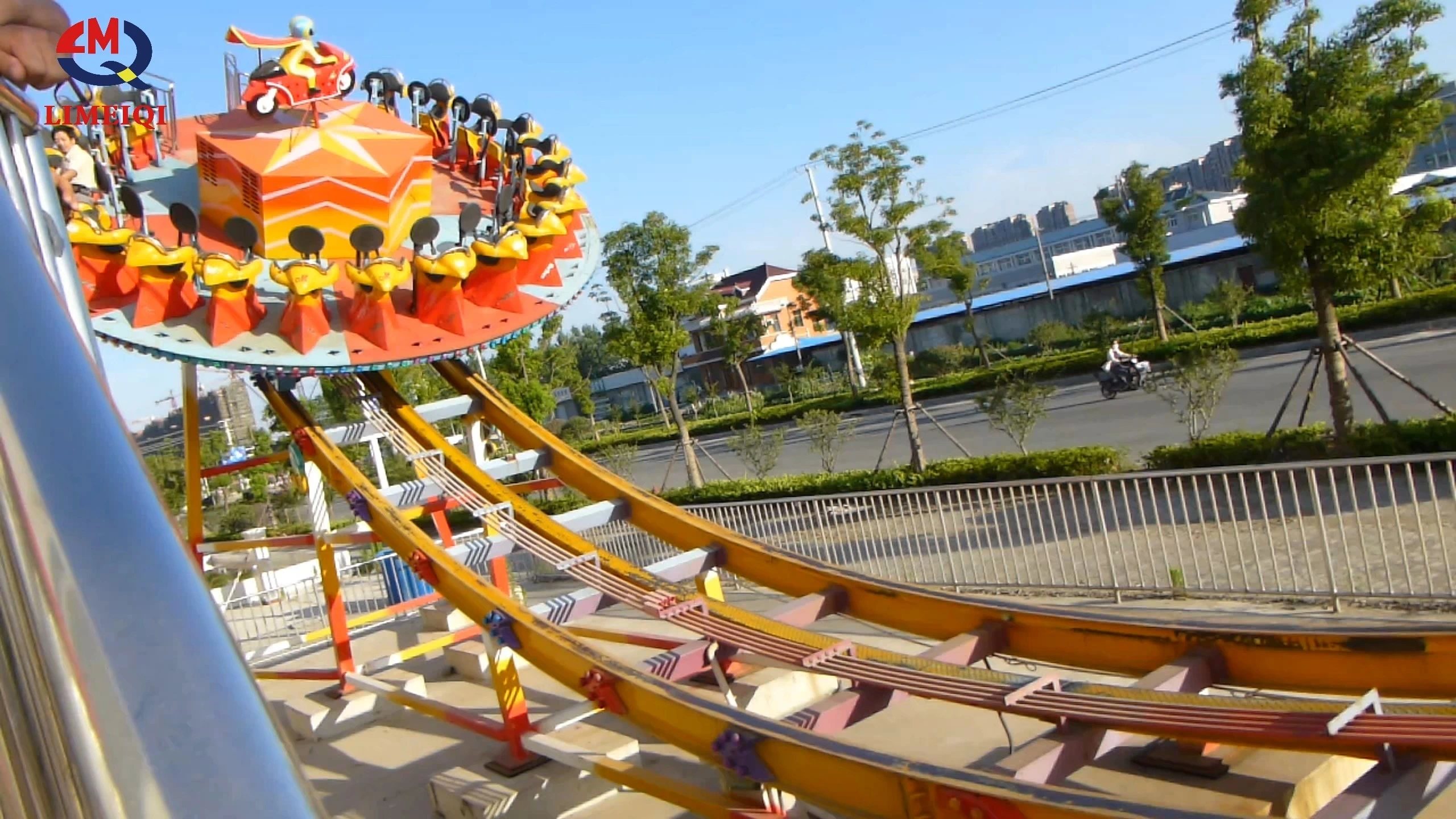 Поездка на Disco Amusement вдохновлена ​​популярной серией Flying UFO | LMQ | Limeiqi 1