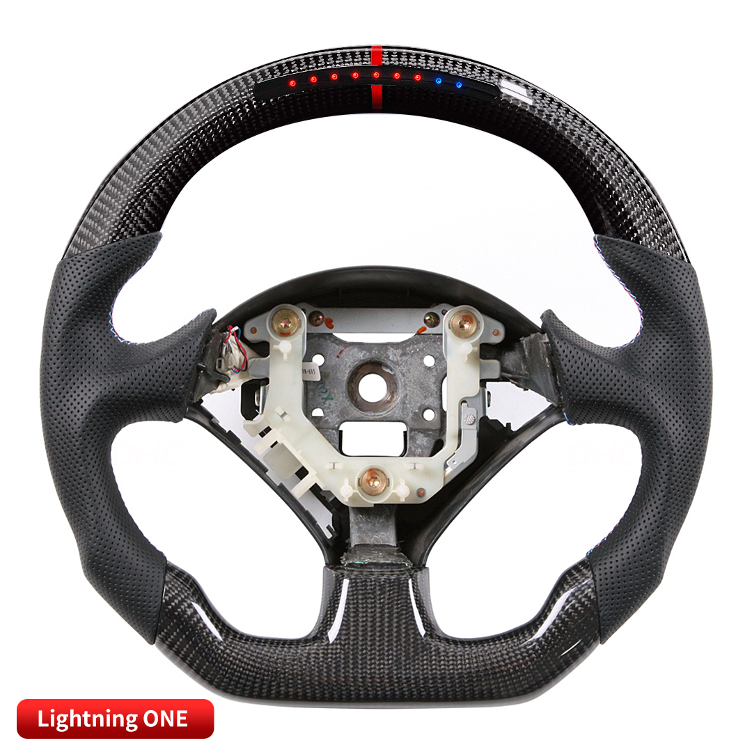 Real Carbon Fiber LED Steering Wheel for Honda S2000 2