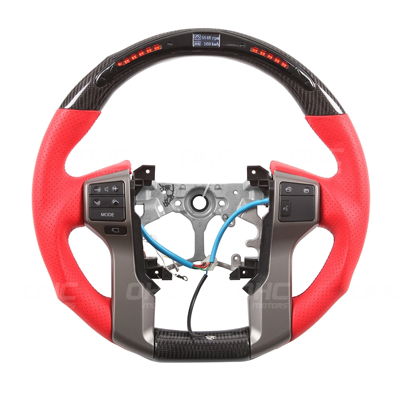 Rodo de direção de fibra de carbono para Prado Tun-Dra 4-Runner KDJ120L 1